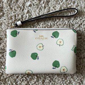 Coach Green Apple Wristlet